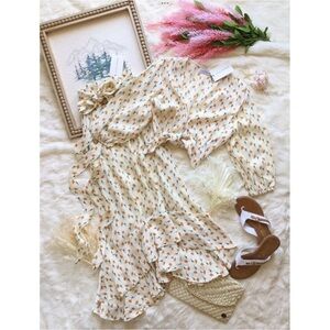 NWT Faithfull the Brand La Gaurdia Marjie Floral Midi